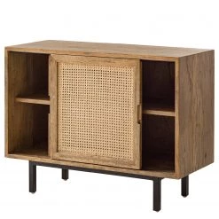 Ars manufacti Buffet Vina II - Manguier massif / Rotin - Manguier / Noir 25 Ars manufacti Buffet Vina II - Manguier massif / Rotin - Manguier / Noir -Meubles de salon Soldes 1000178080 200323 13584500025 DETAILS P000000001000178080