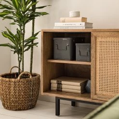 Ars manufacti Buffet Vina II - Manguier massif / Rotin - Manguier / Noir 29 Ars manufacti Buffet Vina II - Manguier massif / Rotin - Manguier / Noir -Meubles de salon Soldes 1000178080 200324 13595700011 MOOD DETAILS P000000001000178080 mood