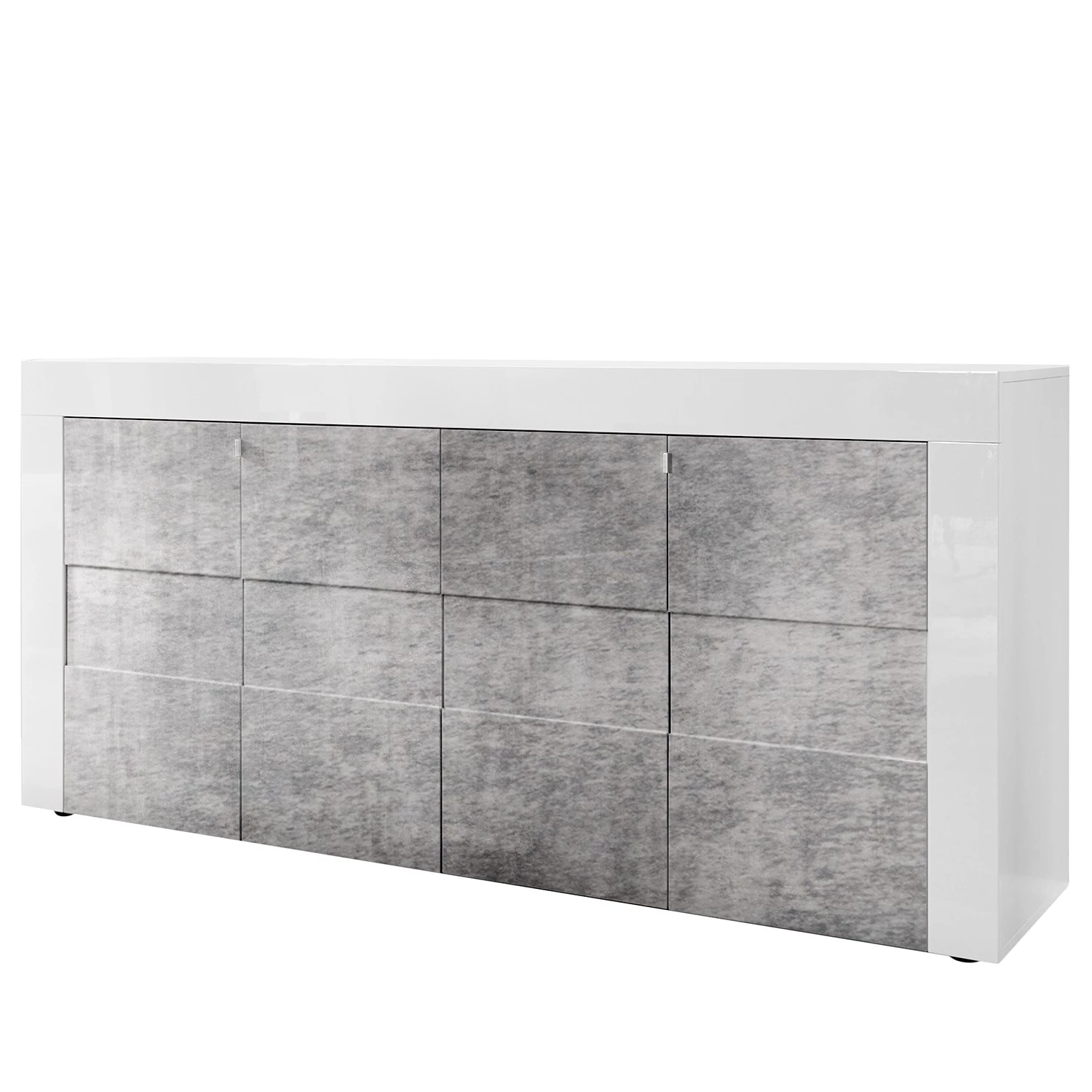 LC Spa Buffet Easy III - Blanc brillant / Imitation béton 3 LC Spa Buffet Easy III - Blanc brillant / Imitation béton