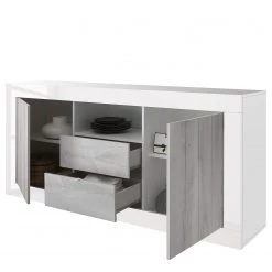 LC Spa Buffet Urbino I - Gris clair / Blanc 18 LC Spa Buffet Urbino I - Gris clair / Blanc -Meubles de salon Soldes 1000178441 201029 08582000635 DETAILS P000000001000178441