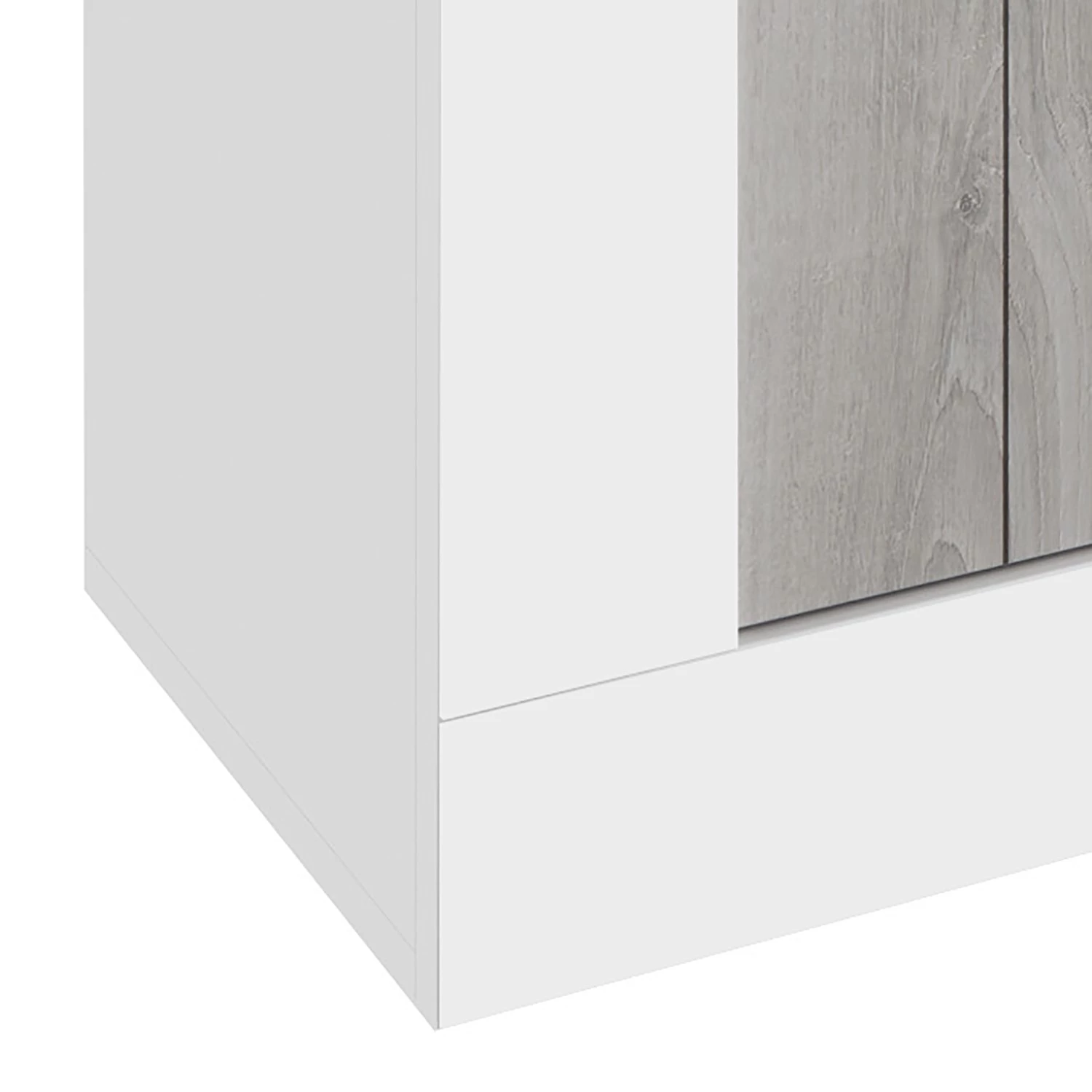 LC Spa Meuble TV Urbino - Gris clair / Blanc 8 LC Spa Meuble TV Urbino - Gris clair / Blanc – Image 6