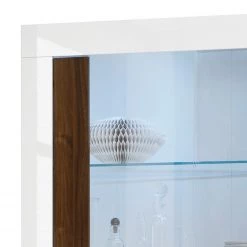 LC Spa Vitrine Urbino - Imitation noisetier / Blanc -Meubles de salon Soldes 1000178447 201029 09012300683 DETAILS P000000001000178447