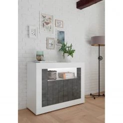 LC Spa Buffet Urbino - Gris foncé / Blanc 11 LC Spa Buffet Urbino - Gris foncé / Blanc -Meubles de salon Soldes 1000178466 201029 09105600841 MOOD DETAILS P000000001000178466 mood
