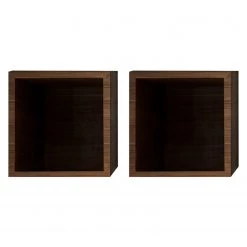 LC Spa Ensemble meubles TV Infinity III (7 él.) - Blanc / Imitation noyer foncé -Meubles de salon Soldes 1000178625 190807 06302800055 DETAILS P000000001000178625