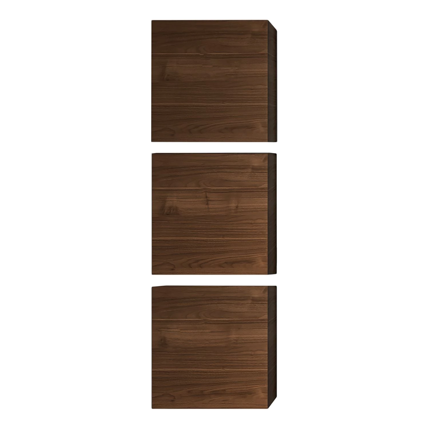 LC Spa Ensemble meubles TV Infinity VIII (8 él) - Blanc / Imitation noyer foncé 4 LC Spa Ensemble meubles TV Infinity VIII (8 él) - Blanc / Imitation noyer foncé – Image 2