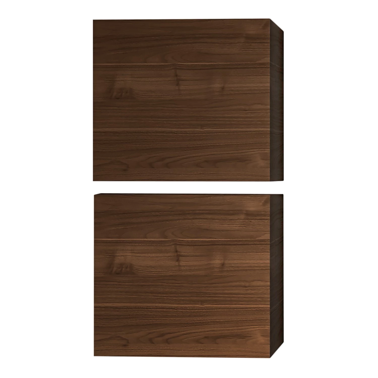 LC Spa Ensemble meubles TV Infinity VI (9 él.) - Blanc / Imitation noyer foncé 4 LC Spa Ensemble meubles TV Infinity VI (9 él.) - Blanc / Imitation noyer foncé – Image 2