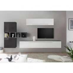 LC Spa Ensemble meubles TV Infinity VI (9 él.) - Imitation béton / Graphite