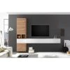 LC Spa Ensemble meubles TV Infinity III (7 él.) - Blanc / Imitation noyer clair -Meubles de salon Soldes 1000178663 190807 06303800228 MOOD IMAGE P000000001000178663 mood