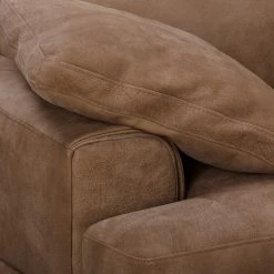 Ars manufacti Canapé Hendra I (3 places) - Cuir véritable - Marron 18 Ars manufacti Canapé Hendra I (3 places) - Cuir véritable - Marron -Meubles de salon Soldes 1000179262 190813 17581100398 DETAILS P000000001000179262