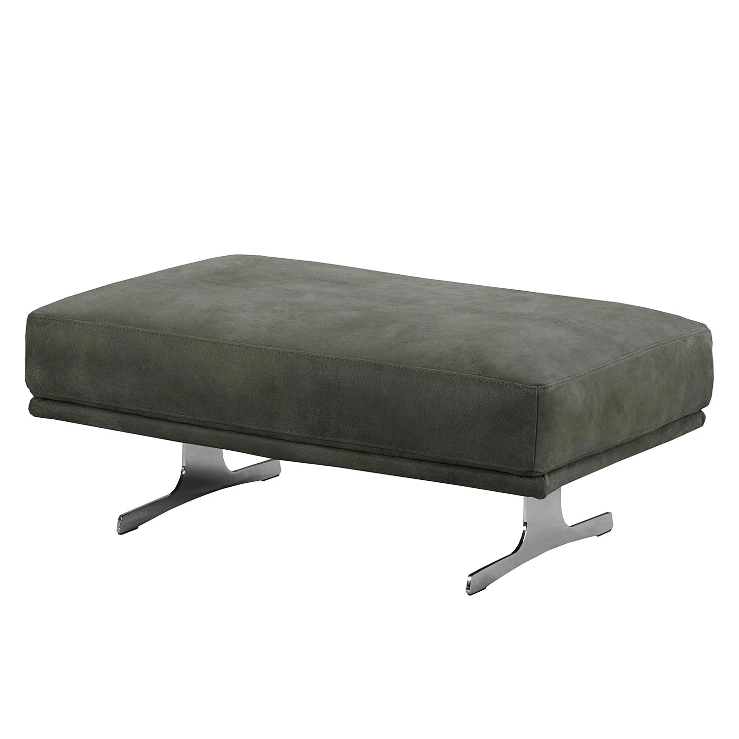 Ars manufacti Repose-pieds capitonné Hendra I - Cuir véritable - Anthracite 3 Ars manufacti Repose-pieds capitonné Hendra I - Cuir véritable - Anthracite