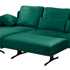 Fredriks Repose-pieds capitonné Lurrip II - Tissu - Velours Onoli: Vert vieilli -Meubles de salon Soldes 1000179328 190813 17585000992 DETAILS P000000001000179328