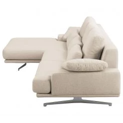 Fredriks Canapé d’angle Lurrip II - Tissu - Tissu Delea: Beige - Méridienne courte à gauche (vue de face) -Meubles de salon Soldes 1000179370 190813 17592401466 DETAILS P000000001000179370