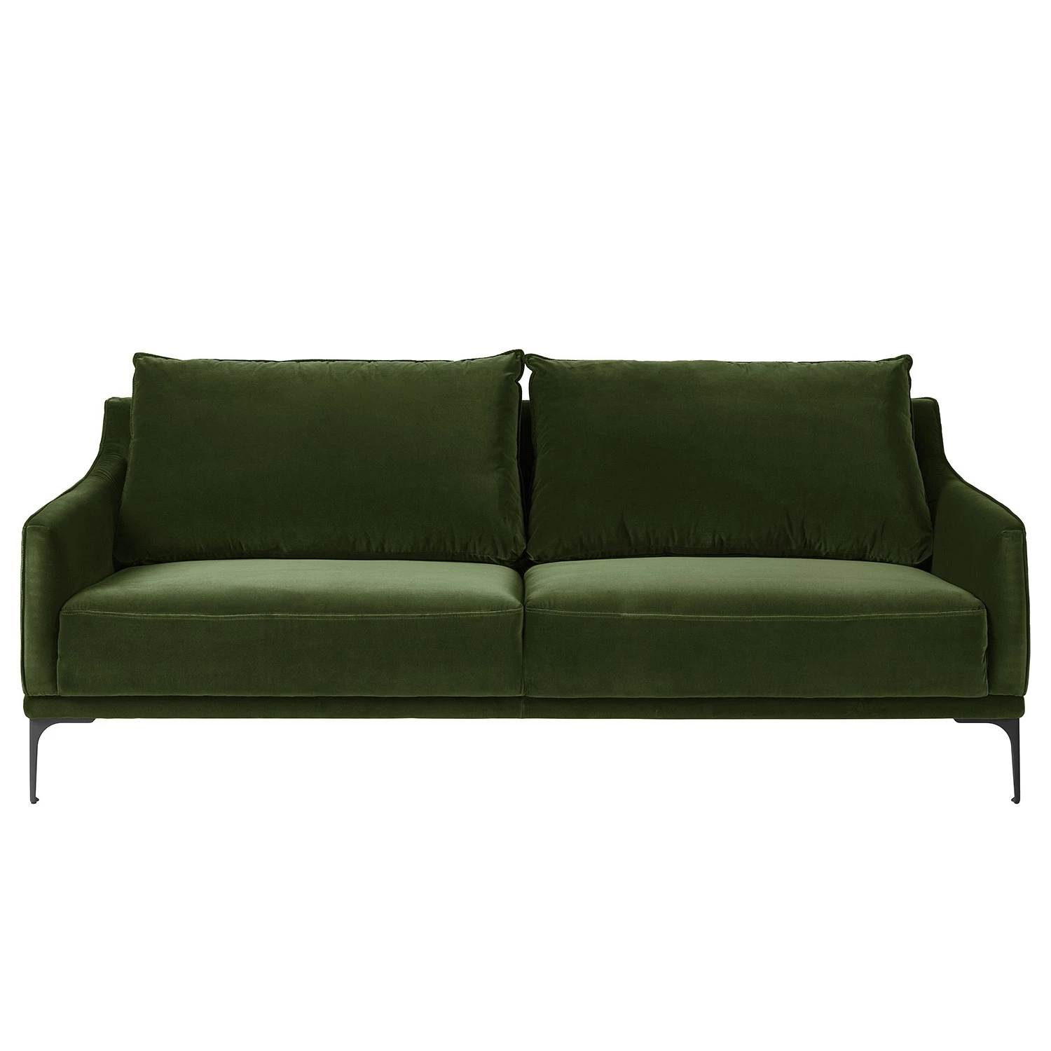 Studio Copenhagen Canapé Pouch (3 places) - Velours - Vert foncé 6 Studio Copenhagen Canapé Pouch (3 places) - Velours - Vert foncé – Image 4