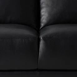 Studio Copenhagen Canapé Harlev (2 places) - Cuir véritable - Noir -Meubles de salon Soldes 1000179417 200212 09292800039 DETAILS P000000001000179417