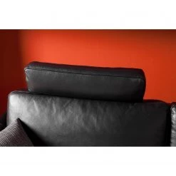 Studio Copenhagen Canapé Harlev (2 places) - Cuir véritable - Noir -Meubles de salon Soldes 1000179417 200421 11334100006 DETAILS P000000001000179417