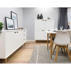 Tenzo Buffet Svea II - Blanc / Imitation chêne 15 Tenzo Buffet Svea II - Blanc / Imitation chêne -Meubles de salon Soldes 1000179426 190724 06293200201 MOOD DETAILS P000000001000179426 mood