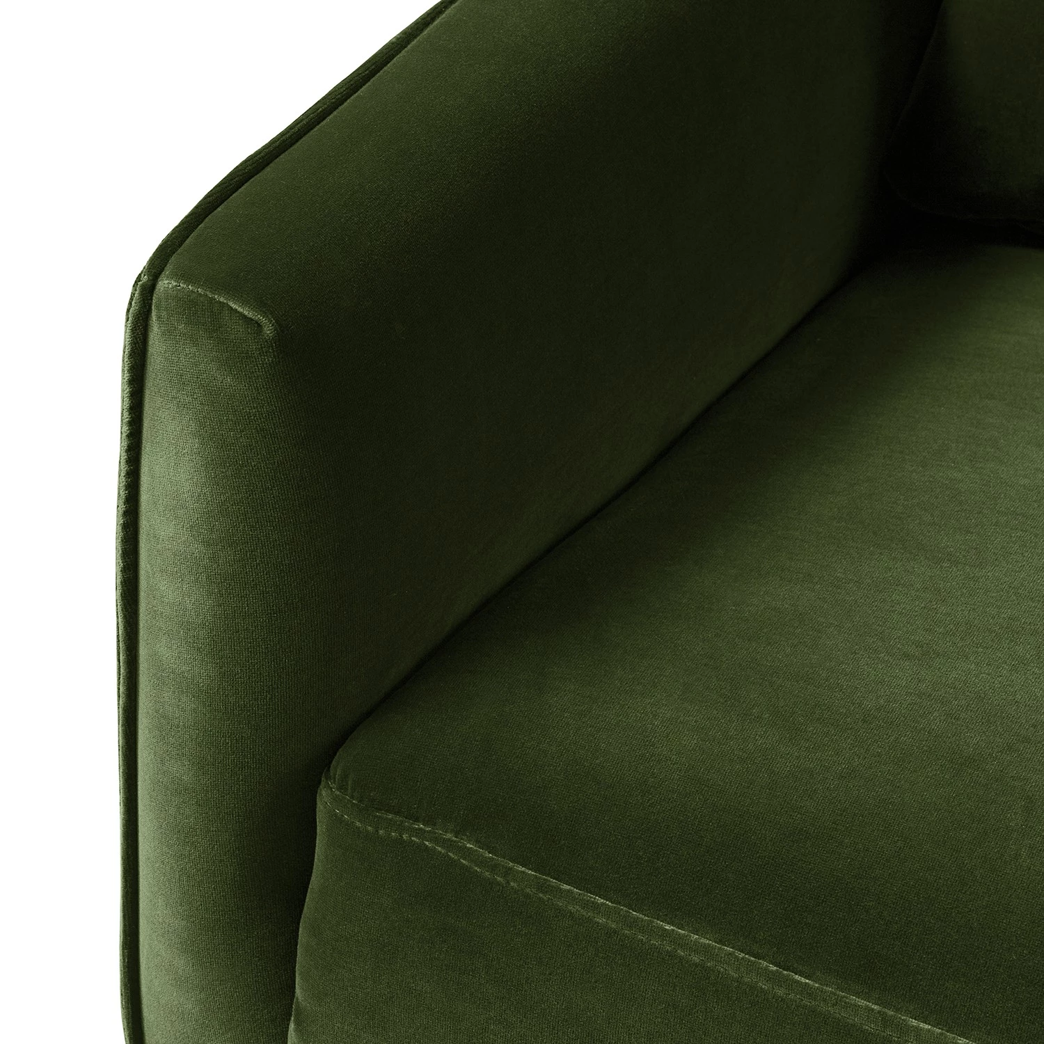 Studio Copenhagen Canapé Pouch (2 places) - Velours - Vert foncé 14 Studio Copenhagen Canapé Pouch (2 places) - Velours - Vert foncé – Image 12