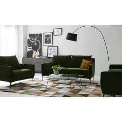 Studio Copenhagen Canapé Pouch (2 places) - Velours - Vert foncé 19 Studio Copenhagen Canapé Pouch (2 places) - Velours - Vert foncé -Meubles de salon Soldes 1000179433 200320 15315500014 MOOD DETAILS P000000001000179433 mood