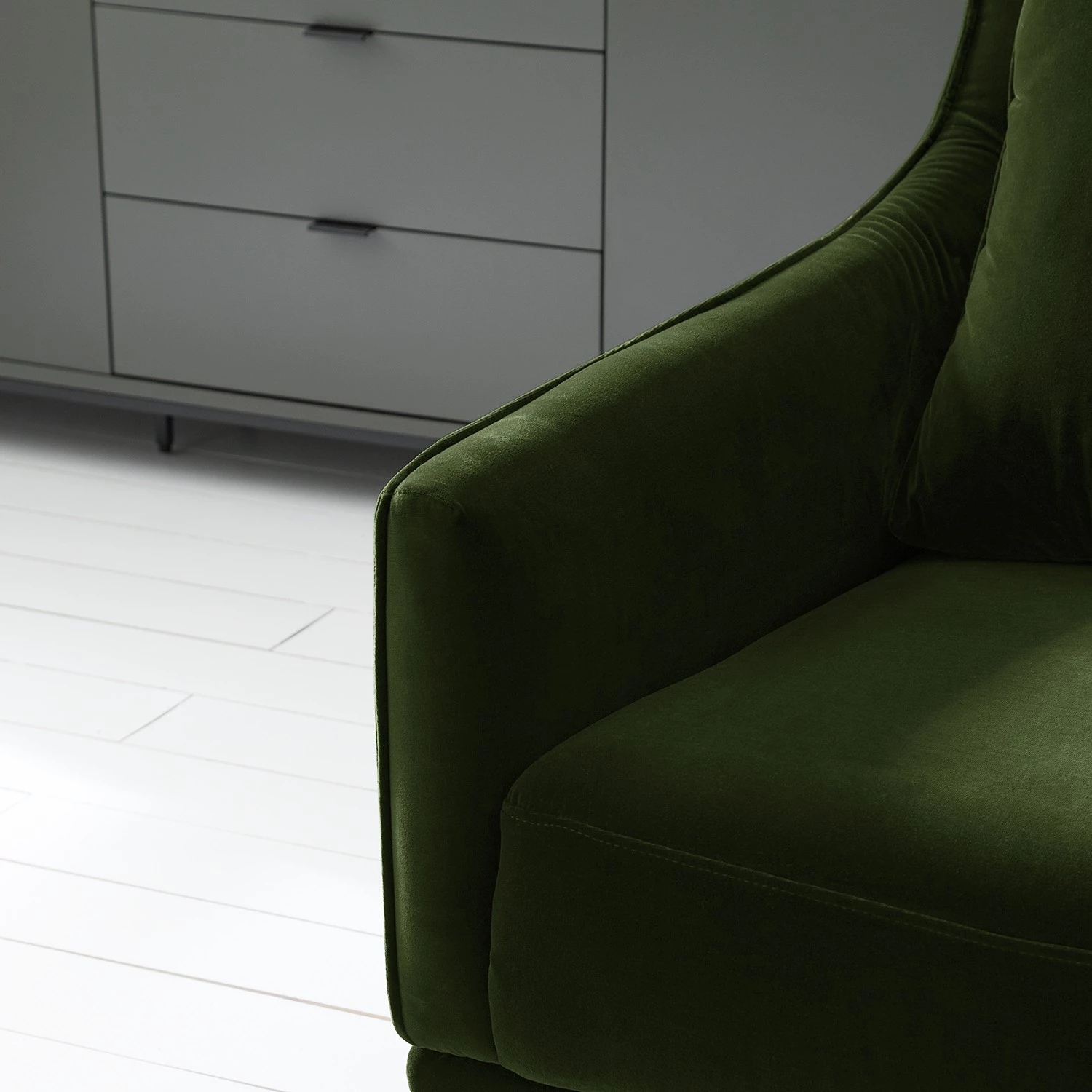 Studio Copenhagen Canapé Pouch (2 places) - Velours - Vert foncé 10 Studio Copenhagen Canapé Pouch (2 places) - Velours - Vert foncé – Image 8