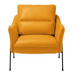 Studio Copenhagen Fauteuil Knokke II - Cuir véritable - Jaune doré 21 Studio Copenhagen Fauteuil Knokke II - Cuir véritable - Jaune doré -Meubles de salon Soldes 1000179435 200211 09285800011 DETAILS P000000001000179435