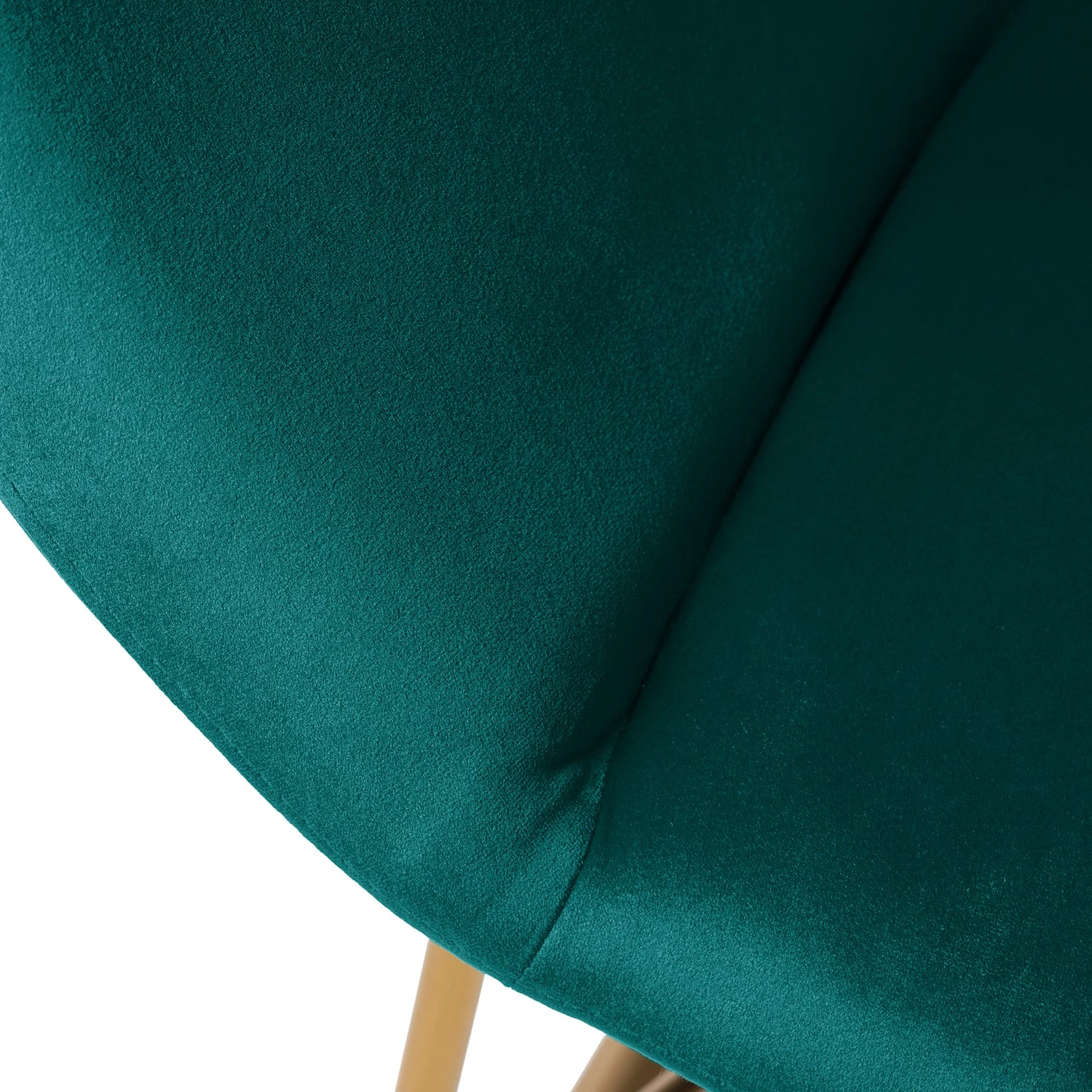 Jack & Alice Fauteuil Cabuya - Velours - Bleu pétrole 16 Jack & Alice Fauteuil Cabuya - Velours - Bleu pétrole – Image 14