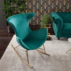 Jack & Alice Fauteuil Cabuya - Velours - Bleu pétrole 27 Jack & Alice Fauteuil Cabuya - Velours - Bleu pétrole -Meubles de salon Soldes 1000179440 200406 14485800002 MOOD DETAILS P000000001000179440 mood