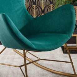 Jack & Alice Fauteuil Cabuya - Velours - Bleu pétrole 44 Jack & Alice Fauteuil Cabuya - Velours - Bleu pétrole -Meubles de salon Soldes 1000179440 200406 14490200006 DETAILS P000000001000179440