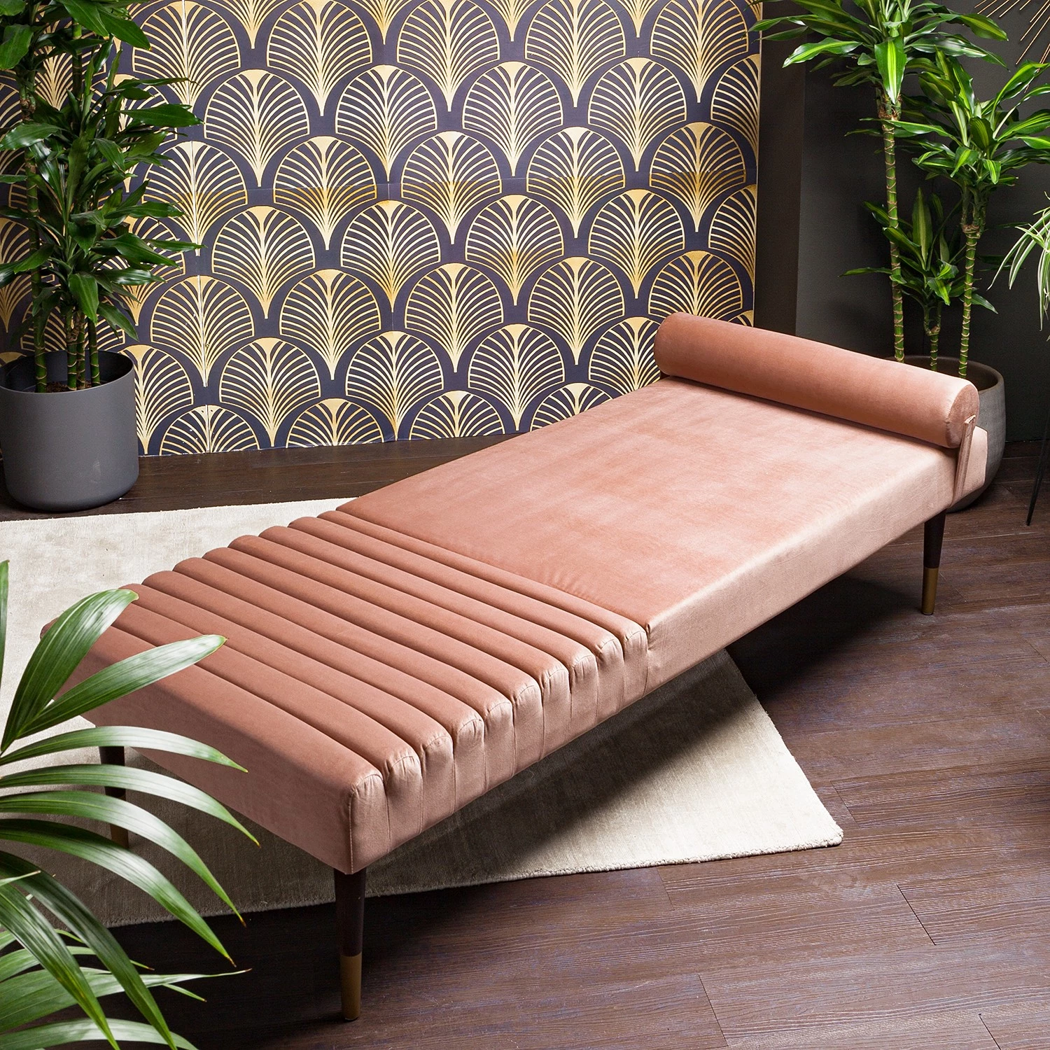 Jack & Alice Méridienne Bellbird - Velours - Mauve 5 Jack & Alice Méridienne Bellbird - Velours - Mauve – Image 3