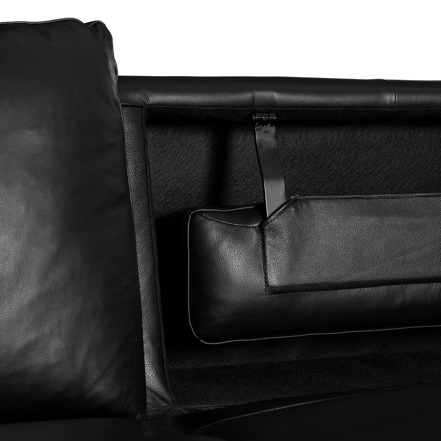 Studio Copenhagen Canapé d’angle Harlev - Cuir véritable - Méridienne courte à droite (vue de face) 17 Studio Copenhagen Canapé d’angle Harlev - Cuir véritable - Méridienne courte à droite (vue de face) – Image 15