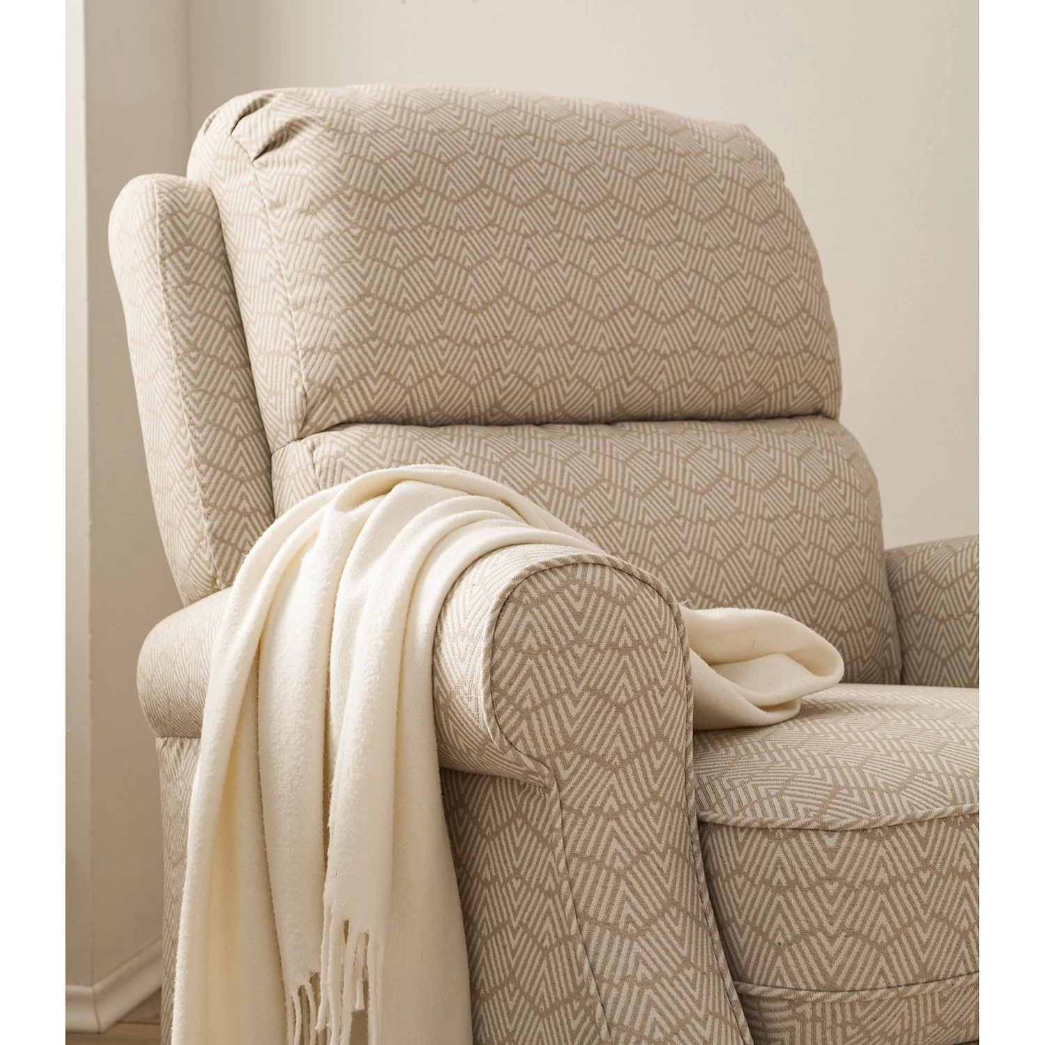 Fredriks Relaxfauteuil Tinamba - Tissu - Beige 13 Fredriks Relaxfauteuil Tinamba - Tissu - Beige – Image 11