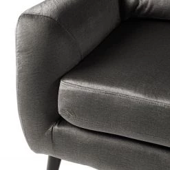 Jack & Alice Canapé Tennyson (3 places) - Velours - Gris -Meubles de salon Soldes 1000180140 200727 14464500013 DETAILS P000000001000180140