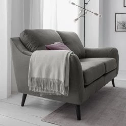 Jack & Alice Canapé Tennyson (2 places) - Velours - Gris -Meubles de salon Soldes 1000180141 201030 05551700021 MOOD DETAILS P000000001000180141 mood