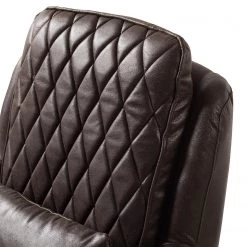 Ars manufacti Fauteuil Belrose I - Imitation cuir - Marron foncé -Meubles de salon Soldes 1000180872 200708 10521800006 DETAILS P000000001000180872