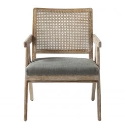 Maison Belfort Fauteuil Ruber - Tissu - Gris -Meubles de salon Soldes 1000180875 200706 13482600002 DETAILS P000000001000180875