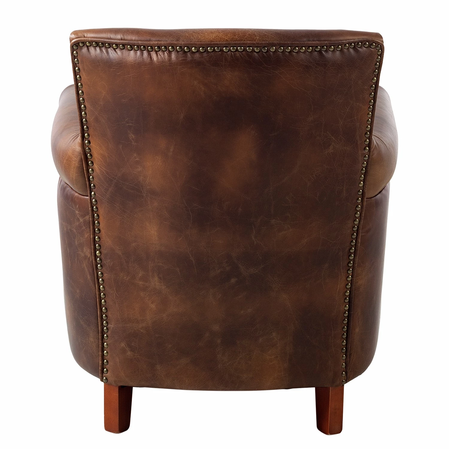 Maison Belfort Fauteuil Katira - Cuir - Marron 8 Maison Belfort Fauteuil Katira - Cuir - Marron – Image 6