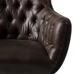 Ars manufacti Fauteuil Jundiai - Imitation cuir - Marron foncé -Meubles de salon Soldes 1000180881 200708 10523600046 DETAILS P000000001000180881