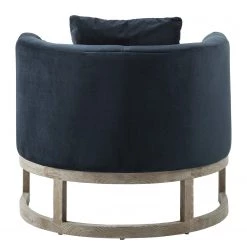 Maison Belfort Fauteuil Drysdale - Velours - Bleu marine 26 Maison Belfort Fauteuil Drysdale - Velours - Bleu marine -Meubles de salon Soldes 1000180884 210129 13513100004 DETAILS P000000001000180884