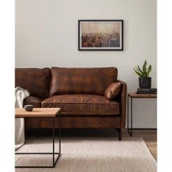 Ars manufacti Canapé Quesada (3 places) - Cuir - Marron 28 Ars manufacti Canapé Quesada (3 places) - Cuir - Marron -Meubles de salon Soldes 1000180893 200724 14201600003 DETAILS P000000001000180893