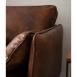 Ars manufacti Canapé Quesada (3 places) - Cuir - Marron 30 Ars manufacti Canapé Quesada (3 places) - Cuir - Marron -Meubles de salon Soldes 1000180893 200724 14201700005 DETAILS P000000001000180893