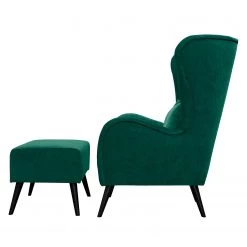 Jack & Alice Fauteuil Pillig - Velours - Vert vieilli - Avec repose-pieds 19 Jack & Alice Fauteuil Pillig - Velours - Vert vieilli - Avec repose-pieds -Meubles de salon Soldes 1000181371 190911 09325401178 DETAILS P000000001000181371
