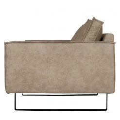 Ars manufacti Ensemble de canapés Liel I (3-2-1) - Aspect cuir vieilli - Microfibre Priya: Beige -Meubles de salon Soldes 1000181422 190911 09331301844 DETAILS P000000001000181422