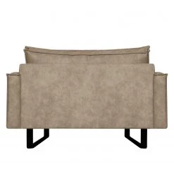 Ars manufacti Ensemble de canapés Liel I (3-2-1) - Aspect cuir vieilli - Microfibre Priya: Beige -Meubles de salon Soldes 1000181422 190911 09331301845 DETAILS P000000001000181422