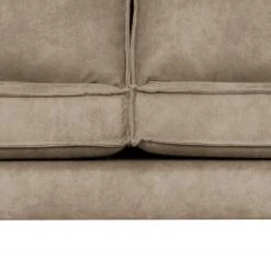 Ars manufacti Ensemble de canapés Liel I (3-2-1) - Aspect cuir vieilli - Microfibre Priya: Beige -Meubles de salon Soldes 1000181422 190911 09331301849 DETAILS P000000001000181422