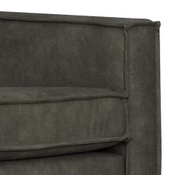 Ars manufacti Ensemble de canapés Liel I (3-2) - Aspect cuir vieilli - Microfibre Priya: Anthracite -Meubles de salon Soldes 1000181427 190911 09331501922 DETAILS P000000001000181427