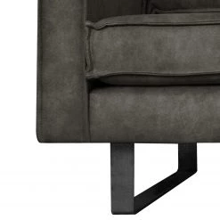 Ars manufacti Ensemble de canapés Liel I (3-2) - Aspect cuir vieilli - Microfibre Priya: Anthracite -Meubles de salon Soldes 1000181427 190911 09331501923 DETAILS P000000001000181427