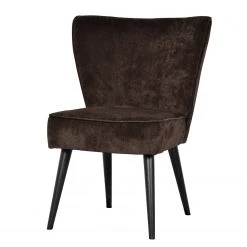 Jack & Alice Fauteuil Cristalina II - Tissu - Noir