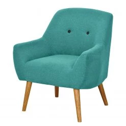 Mørteens Fauteuil Coolbie III - Tissu - Turquoise