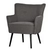 Mørteens Fauteuil Kissing III - Tissu - Noir 1 Mørteens Fauteuil Kissing III - Tissu - Noir -Meubles de salon Soldes 1000181984 191010 12205200182 IMAGE P000000001000181984