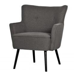 Mørteens Fauteuil Kissing III - Tissu - Noir