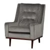 Mørteens Fauteuil Pirapora - Velours - Gris clair -Meubles de salon Soldes 1000182047 191010 12205400290 IMAGE P000000001000182047